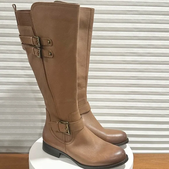 🌸NATURALIZER🌸 Jessie Brown Tall Boots Size: 6M - Picture 7 of 15